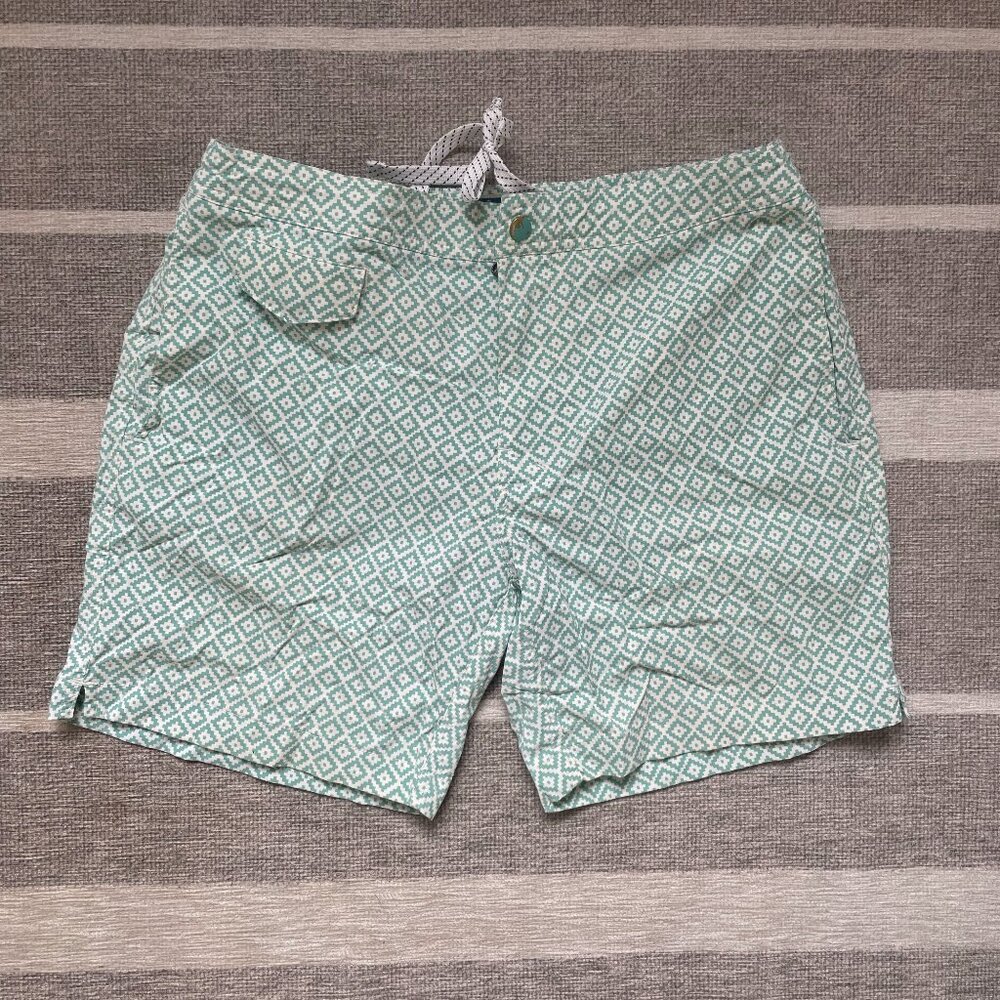J.Crew Pattern Pool Shorts Sz 31